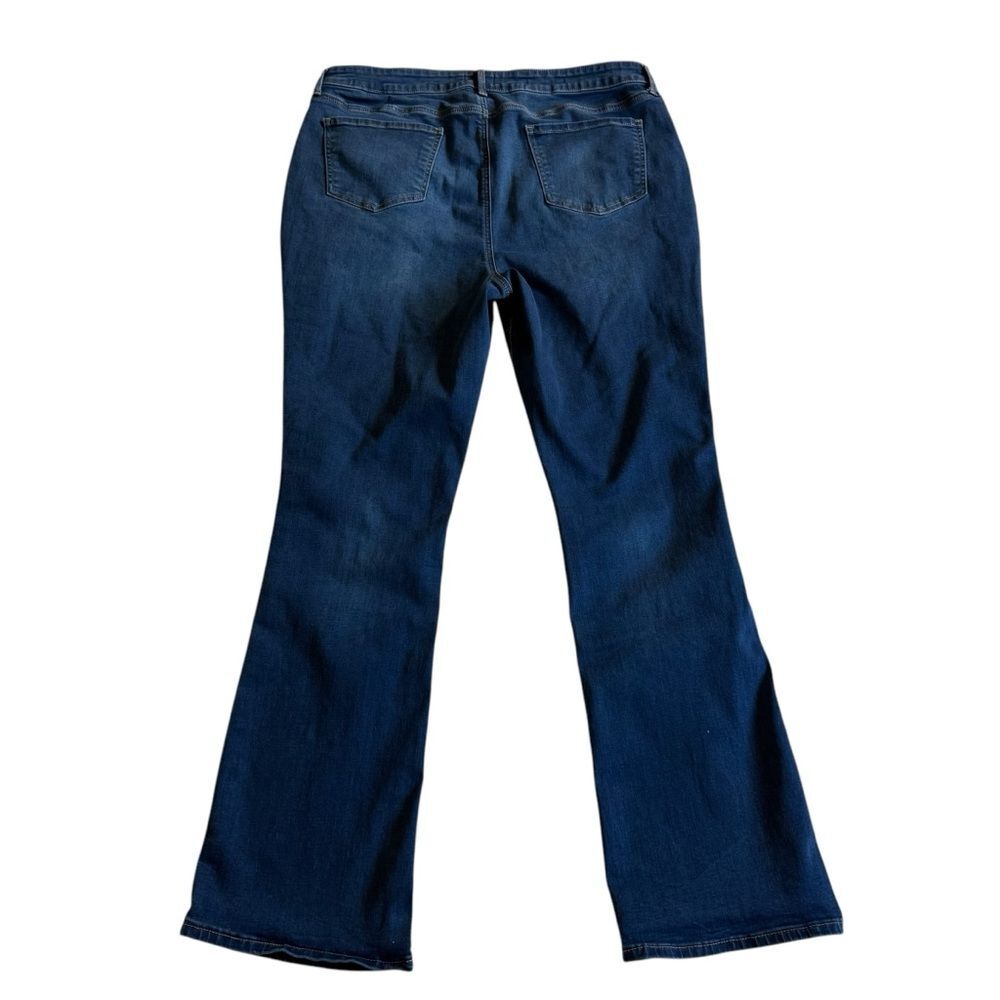 NYDJ Slim Bootcut Denim Blue Jeans Gratitude Sz 16 - Picture 2 of 12
